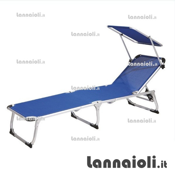 LETTINO ALLUMINIO VIAREGGIO C- PARASOLE 